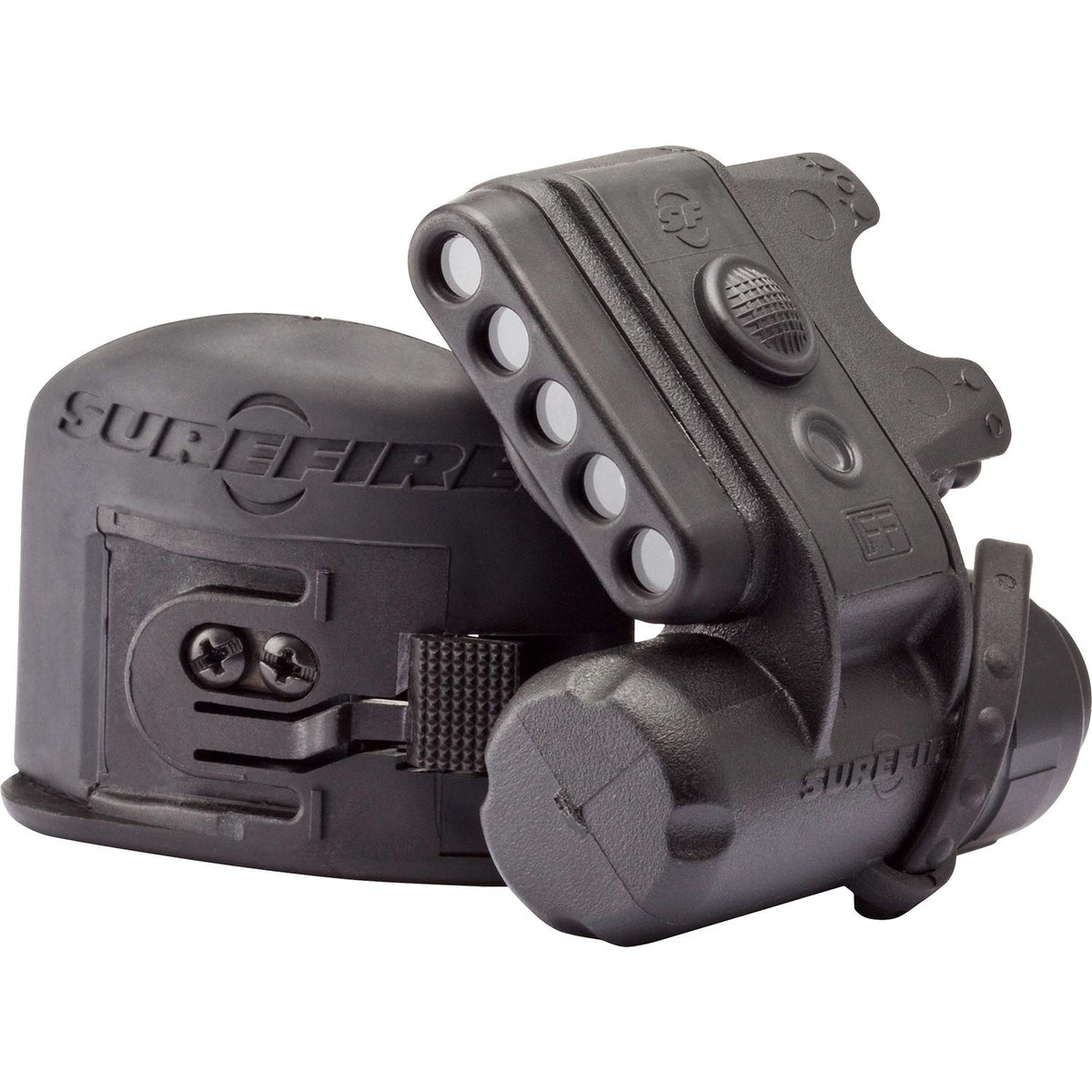 SureFire HL1-A Helmet Light with multiple low-signature spectrums of light and ratchet mount black