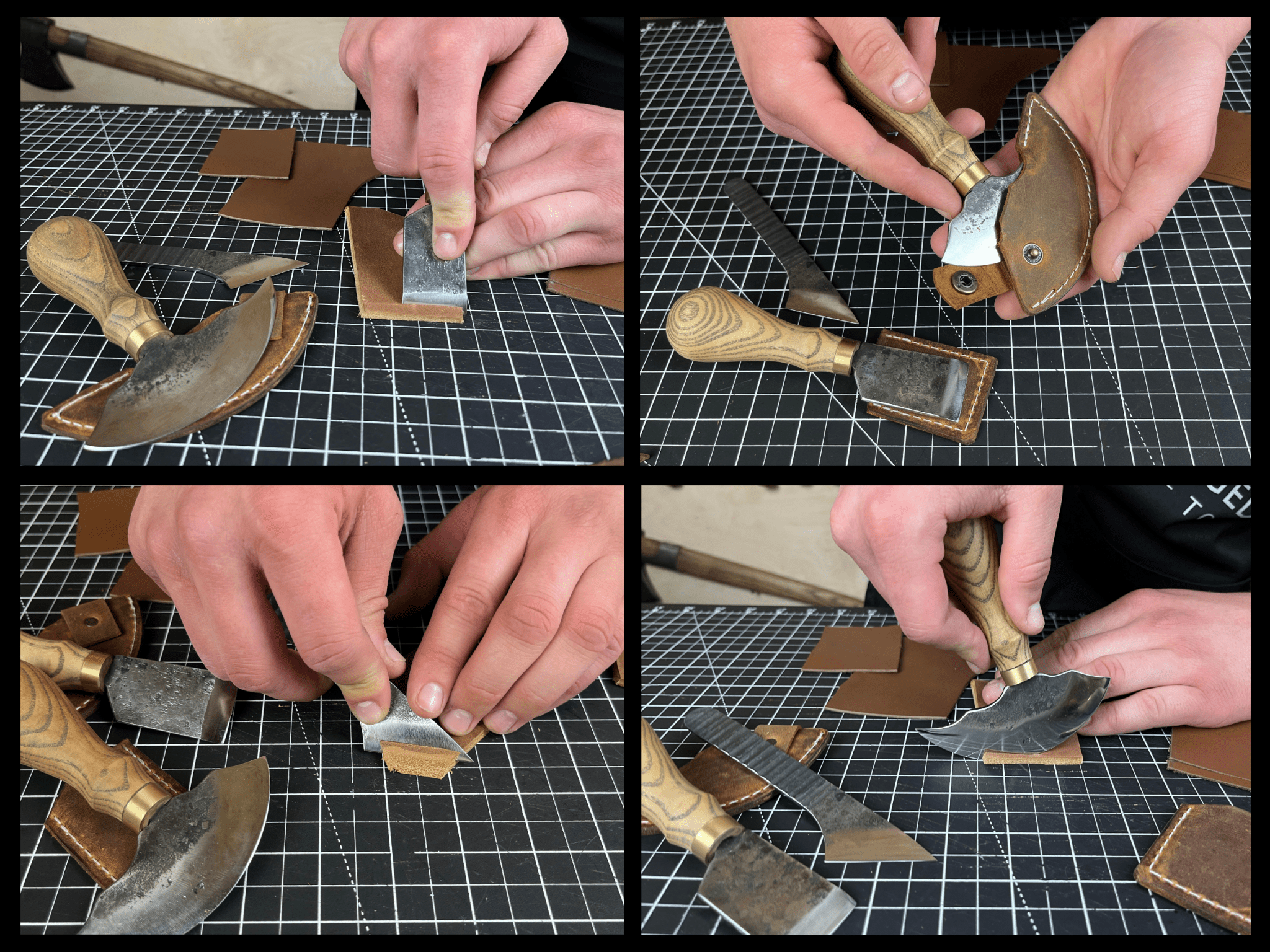 3-Piece Leatherworking Tool Set
