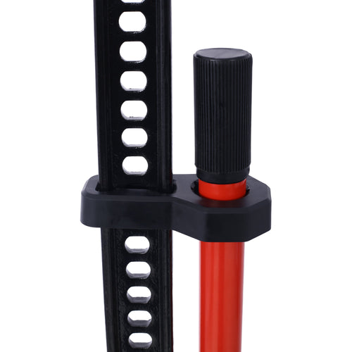 7000 Lb Capacity Ratchet Style Off-road Utility Jack, Heavy Duty Farm Jack For Tractors, Trucks, SUVs, Bumper Lifts, Red