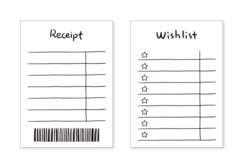 Weekly Planner Memo Pads - To Do List Stationery