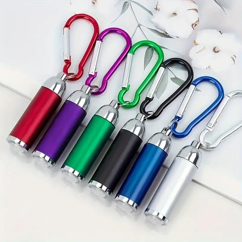 Aluminum Alloy LED Mini Keychain Flashlight with Zoom