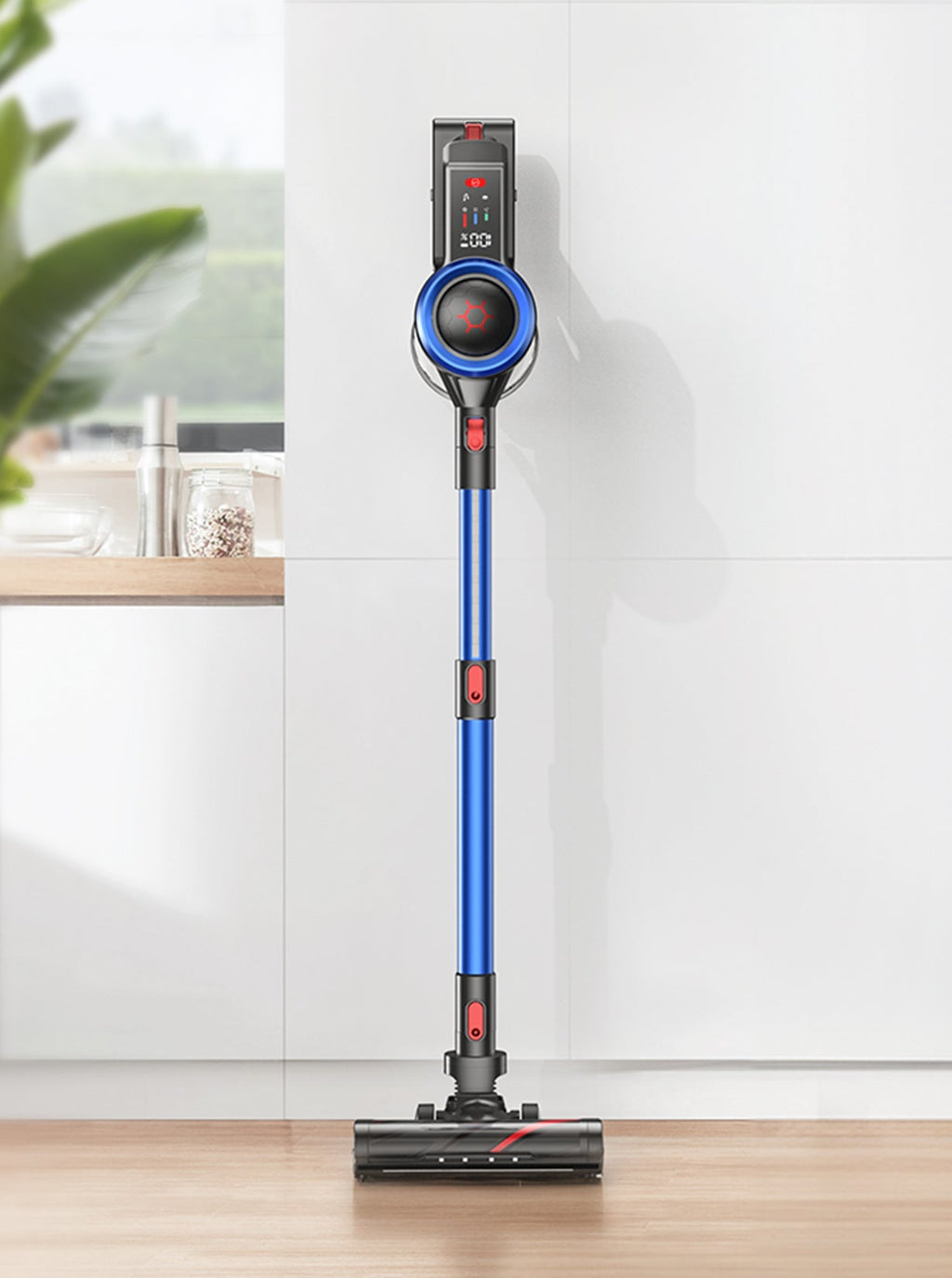 【Blowout Sale】Buture JR700 Blue Cordless Vacuum
