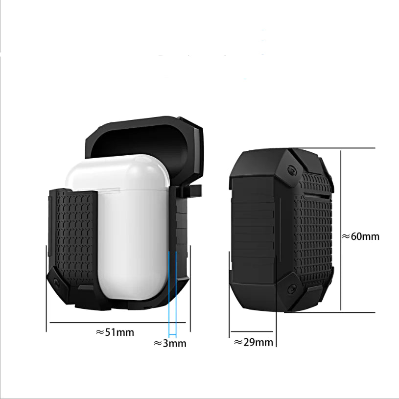 Apple AirPods Protective Case & Bluetooth Earbuds