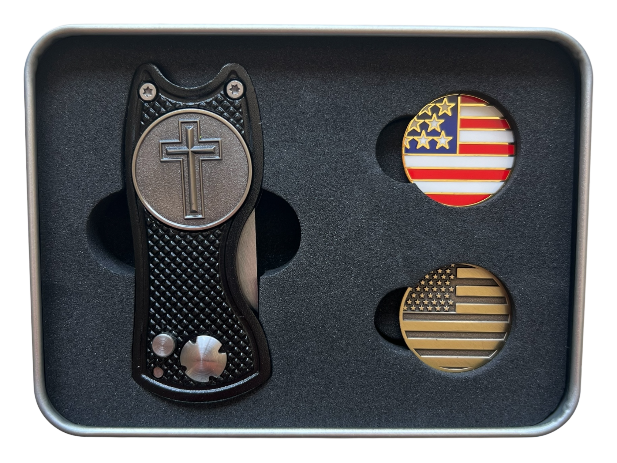 Divot Repair Tool USA Golf Set