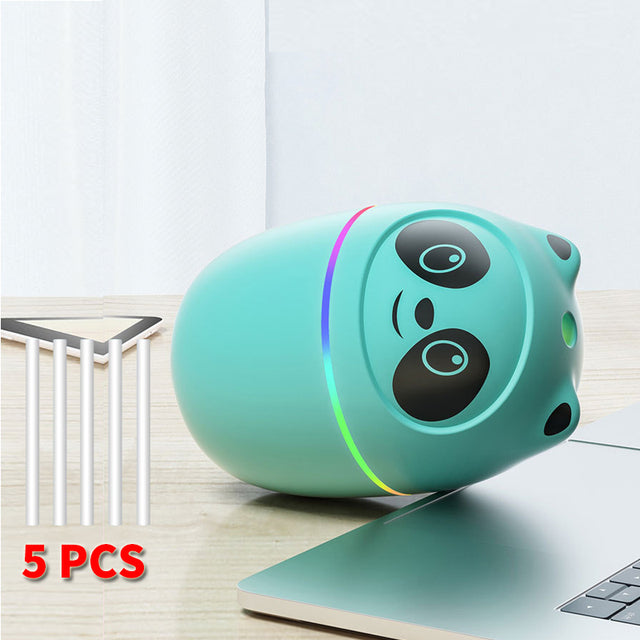 Cat-Shaped Ultrasonic Humidifier with Night Light & Aromatherapy