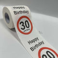 Colored Numeric Pattern Toilet Paper Roll