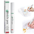 Bleach Pen Bleach Pen for Clothing Stain Remover Pen Travel Size Toiletries Travel Essentials Travel Accessories Instantly Remove New Stains (1 Pcs)