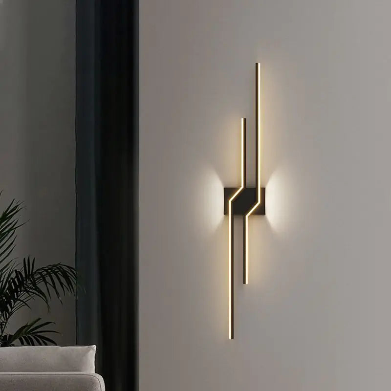 Modern Minimalist Long LED Wall Light for Bedroom