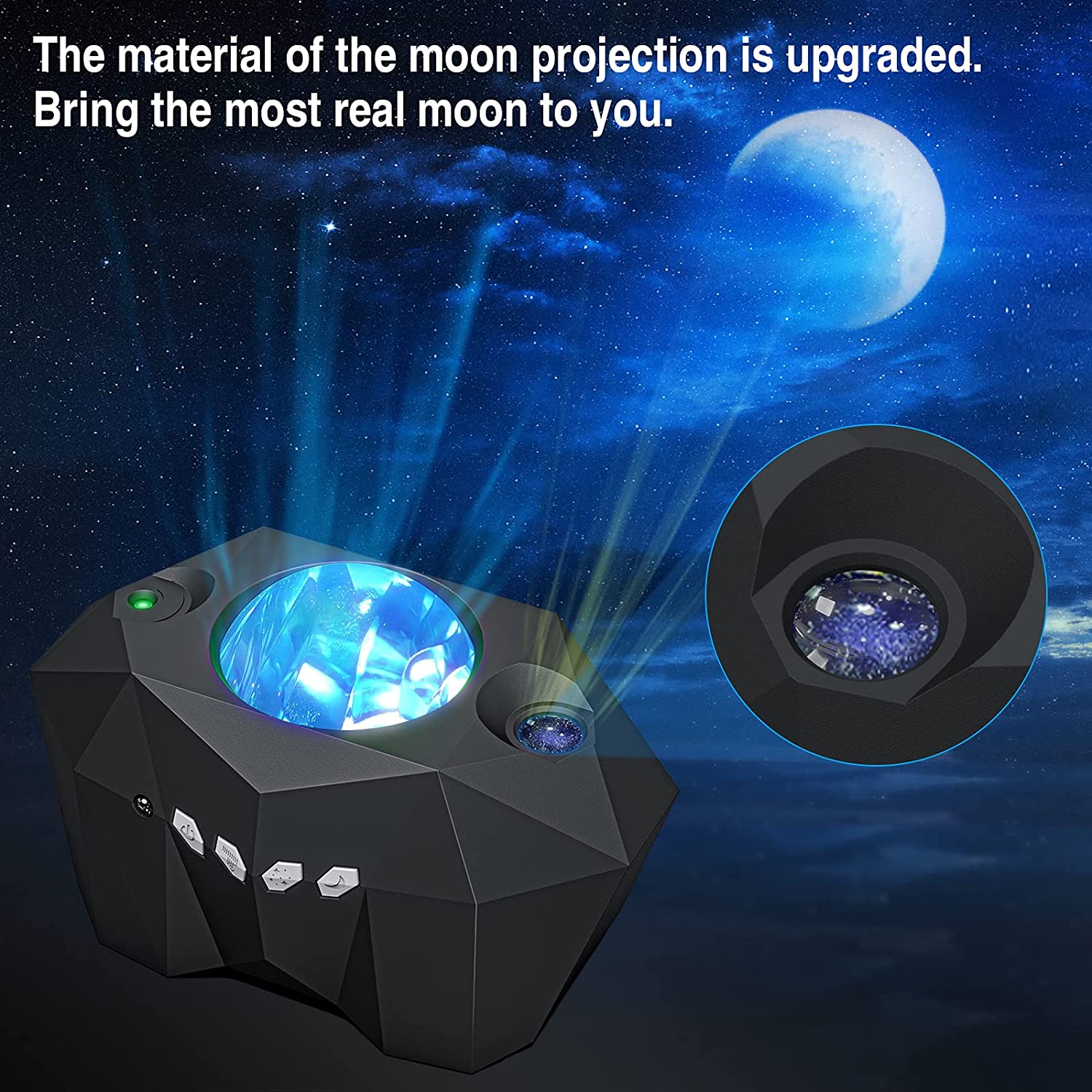 Galaxy Star Projector with Aurora Northern Lights & Bluetooth Speaker