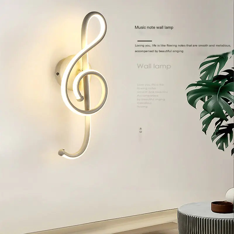 Nordic Modern Minimalist LED Wall Light for Bedroom
