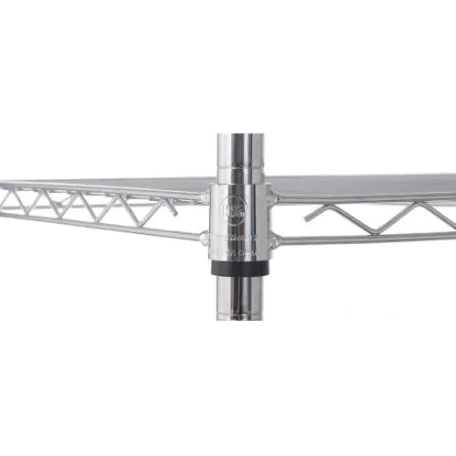 7 Tier Wire Shelving Unit, 2450 LBS NSF Height Adjustable Metal Garage Storage Shelves With Wheels, Heavy Duty Storage Wire Rack Metal Shelves