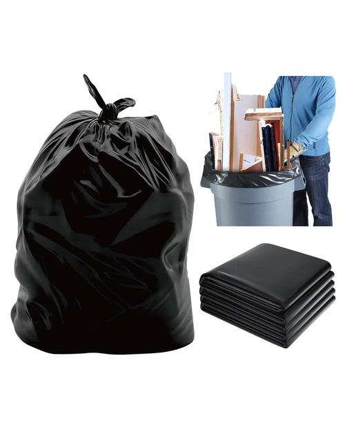 1 Call Home Supply Premium Contractor Garbage Bags - 6.0 Mil Heavy Duty Trash Bags - Contractor Bags - Contractor Trash Bags- Construction Bags 20 Pack Black 55 Gallon (32"" X 52"")